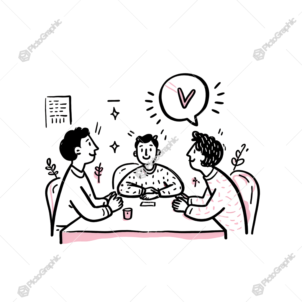 cooperation in children - Free Vector Illustration | Pictographic